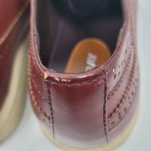 XRay Men's Burgundy Brogue Design Oxfords Shoes XRW642 US Size 10 - Picture 7 of 11